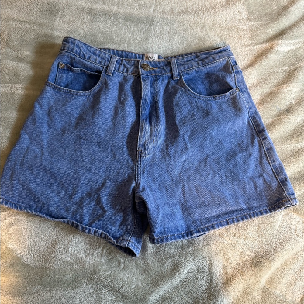 Classic Blue Denim Women's Shorts